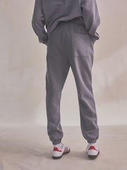 self. Grey Cuffed Joggers - Image 5 of 9