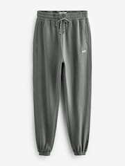self. Grey Cuffed Joggers - Image 8 of 9
