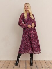 Society 8 Seraphina Pleated Dress - Image 2 of 5
