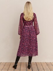 Society 8 Seraphina Pleated Dress - Image 3 of 5