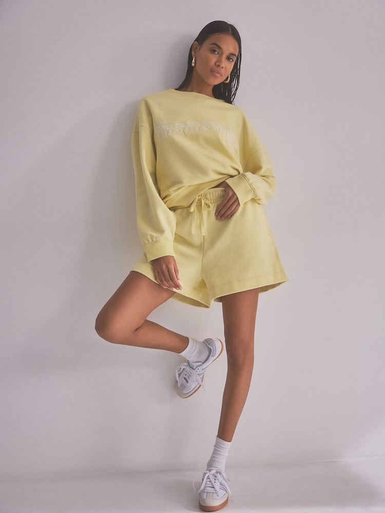 Gelb - Selbst. Sweatshirt - Bild 2 von 7 Gelb - Selbst. Sweatshirt - Bild 2 von 7