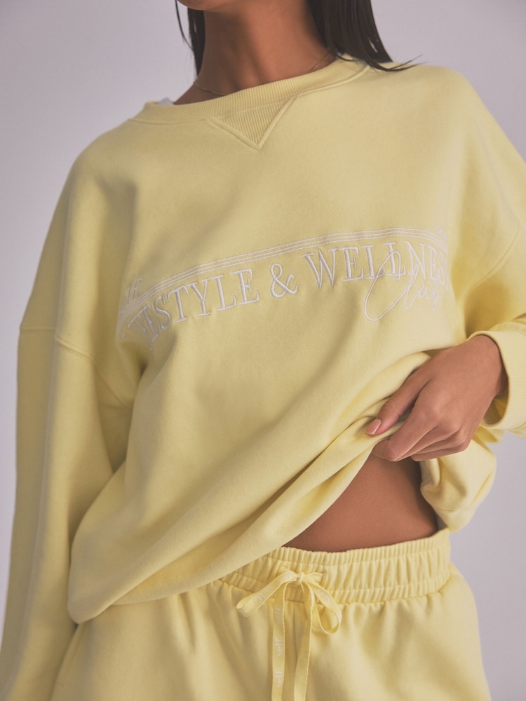 Gelb - Selbst. Sweatshirt - Bild 7 von 7 Gelb - Selbst. Sweatshirt - Bild 7 von 7