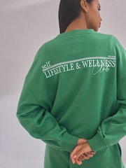 Grün - Selbst. Sweatshirt - Bild 4 von 8