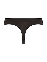 Tommy Hilfiger Black Original Thong - Image 5 of 5