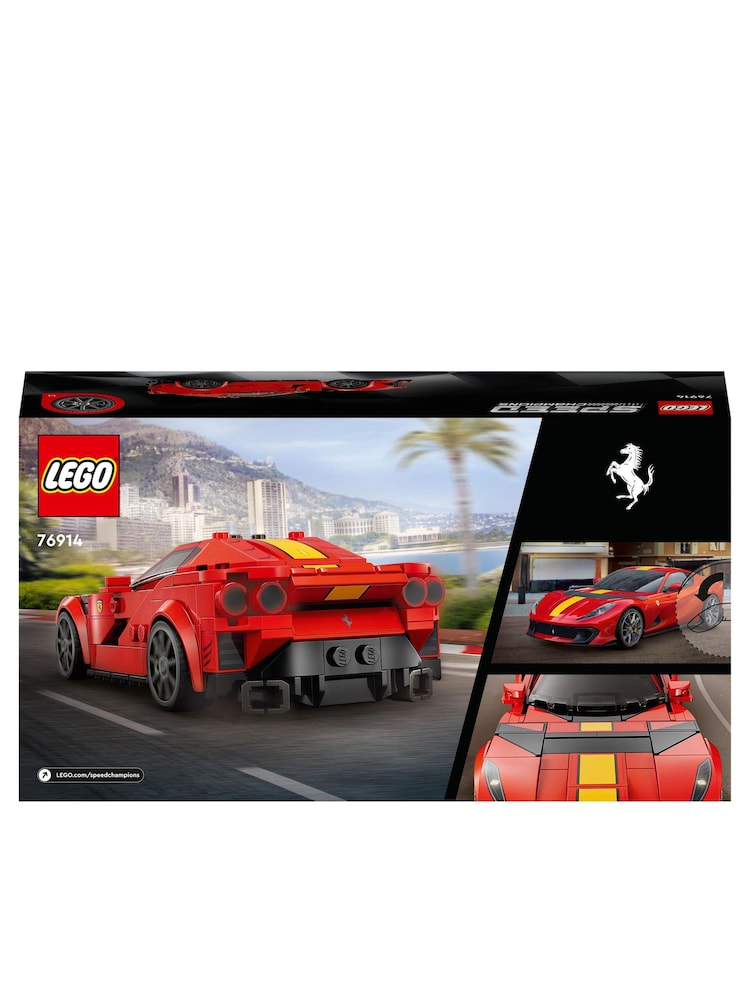 LEGO Speed Champions Ferrari 812 Competizione Car Toy - Image 8 of 8