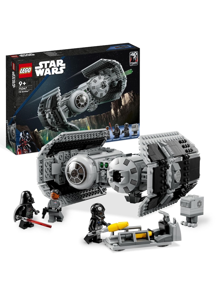 LEGO Star Wars TIE Bomber Starfighter Buildable Toy 75347 - Image 1 of 8