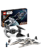 LEGO Star Wars Mandalorian Fang Fighter vs TIE Interceptor - Image 1 of 9