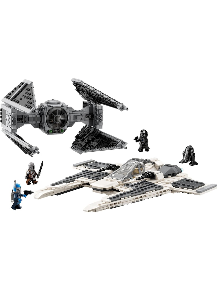 LEGO Star Wars Mandalorian Fang Fighter vs TIE Interceptor - Image 2 of 9