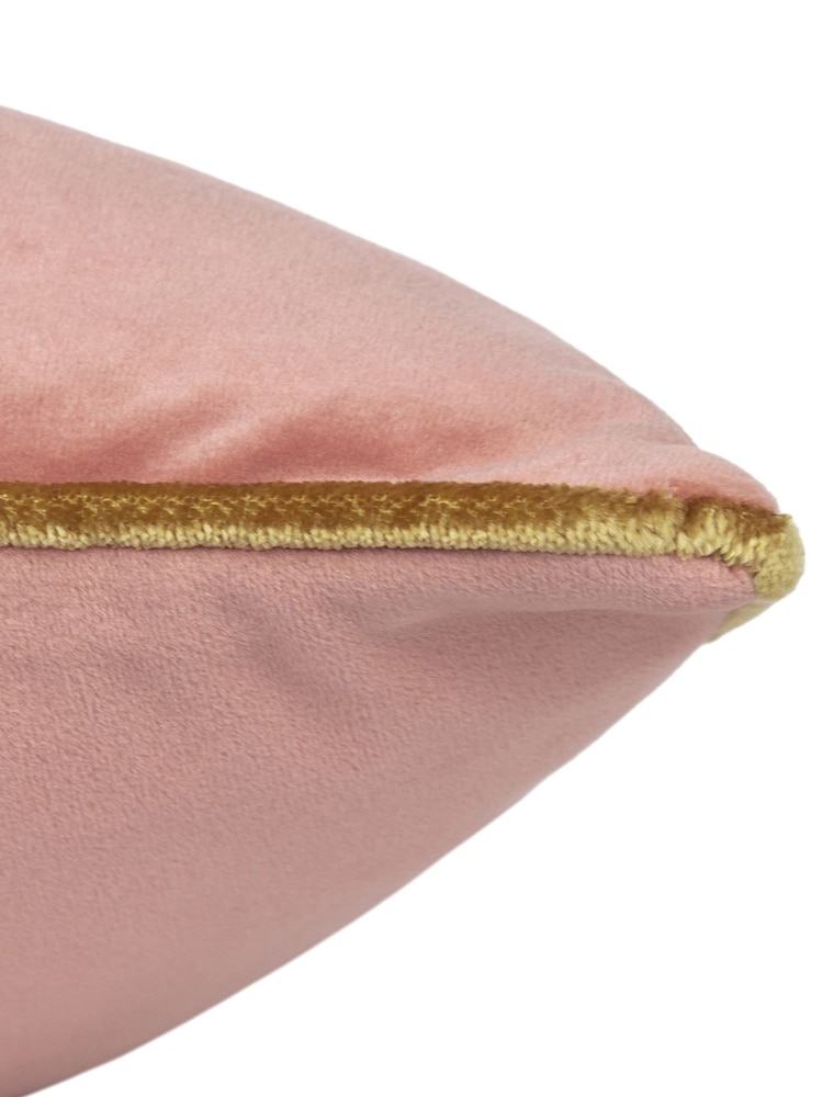 Furn Pink Meridian Velvet 55cm X 55cm Cushion Cover - Image 7 of 7 Furn Pink Meridian Velvet 55cm X 55cm Cushion Cover - Image 7 of 7