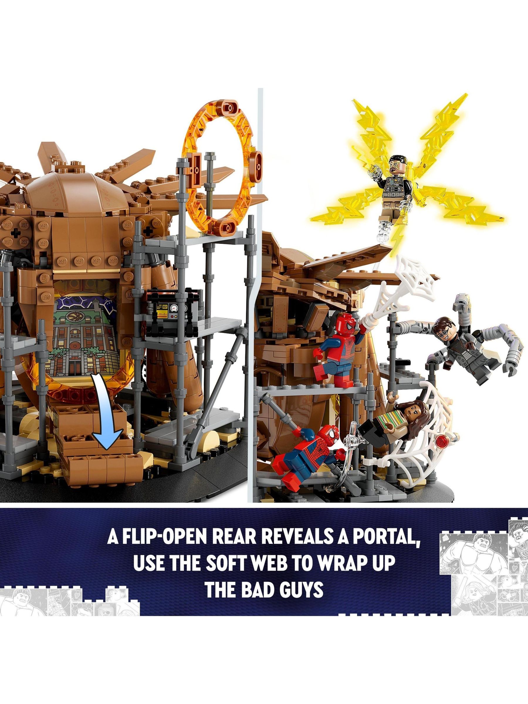 Buy LEGO Marvel SpiderMan Final Battle No Way Home Set from Next