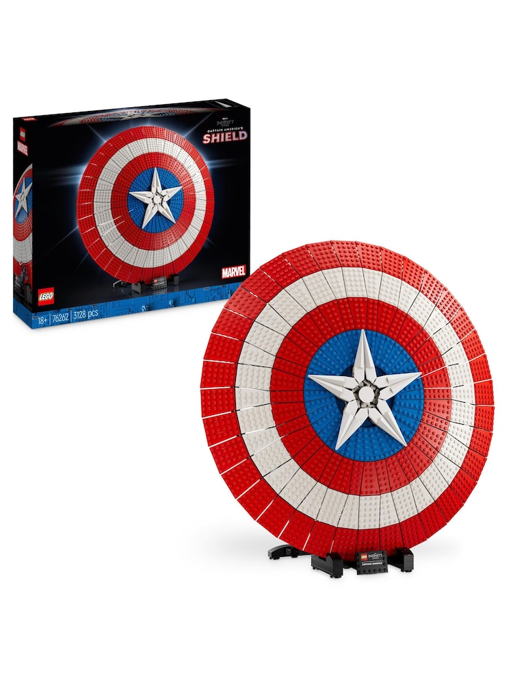 LEGO Marvel Captain Americas Shield Avengers Set 76262 - Image 1 of 8