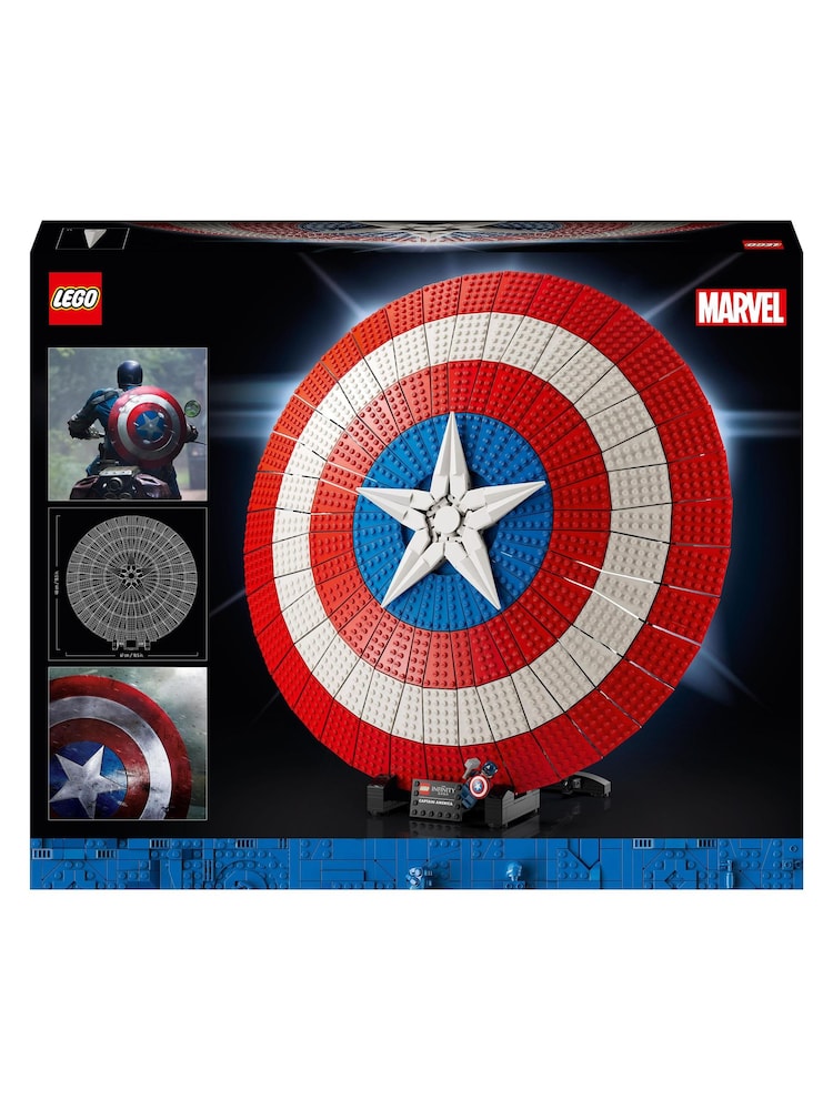 LEGO Marvel Captain Americas Shield Avengers Set 76262 - Image 8 of 8