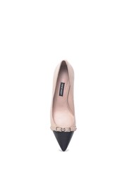 Nine West Womens 'Holly' Brown Heeled Court Shoes - Image 3 of 3