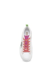 Nine West Womens 'Shalin' Black Trainers with White Patterns - Image 3 of 3