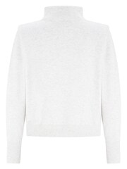 Mint Velvet Grey Turtle Neck Jumper - Image 7 of 7