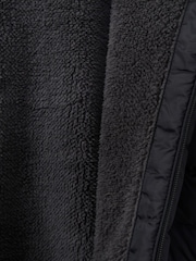 Mountain Warehouse Black Seasons Mens Water Resistant Faux Fur Lined Padded Jacket - Image 6 of 6