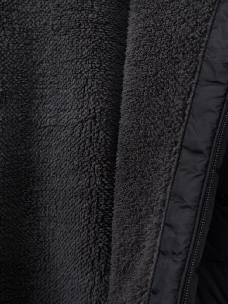 Mountain Warehouse Black Seasons Mens Water Resistant Faux Fur Lined Padded Jacket - Image 6 of 6 Mountain Warehouse Black Seasons Mens Water Resistant Faux Fur Lined Padded Jacket - Image 6 of 6