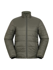 Mountain Warehouse Green Mens Essentials Water Resistant Padded Jacket - Image 1 of 5