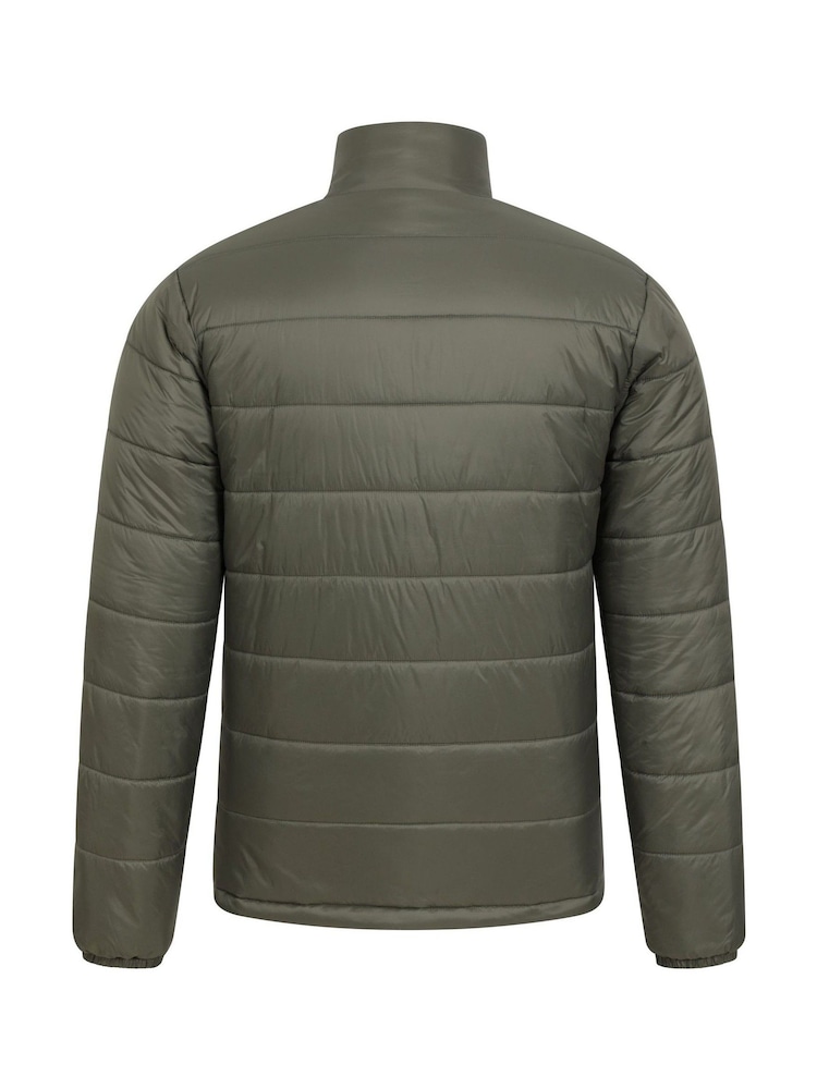 Mountain Warehouse Green Mens Essentials Water Resistant Padded Jacket - Image 2 of 5