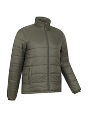 Mountain Warehouse Green Mens Essentials Water Resistant Padded Jacket - Image 3 of 5