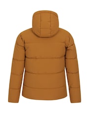 Mountain Warehouse Natural Manta Mens Water Resistant Borg Lined Padded Jacket - Image 3 of 4