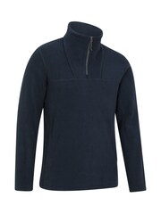 Mountain Warehouse Blue Mens Cedar Quarter Zip Fleece - Image 2 of 4