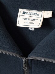 Mountain Warehouse Blue Mens Cedar Quarter Zip Fleece - Image 4 of 4