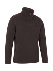 Mountain Warehouse Brown Mens Cedar Quarter Zip Fleece - Image 3 of 4