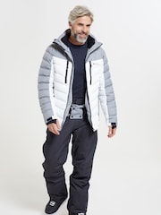 Mountain Warehouse White Vulcan III Mens Snow Ski Jacket - Image 2 of 6