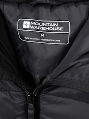 Mountain Warehouse Black Mens Essentials Water Resistant Padded Jacket - Image 5 of 5