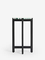 Green Tiled Effect Side Table - Image 4 of 6