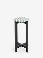 Green Tiled Effect Side Table - Image 6 of 6