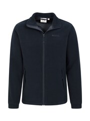 Mountain Warehouse Blue Bernard II Mens Windproof Fleece - Image 3 of 5