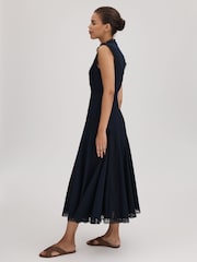 Florere Cotton Lace Midi Dress - Image 4 of 7