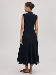 Florere Cotton Lace Midi Dress - Image 6 of 7