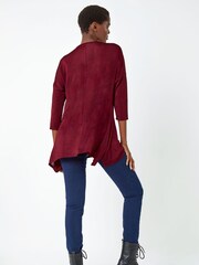 Roman Red Marl Soft Stretch Jersey Tunics - Image 2 of 5