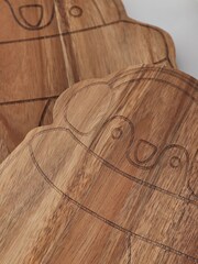 Set of 2 Natural Penguin Christmas Serve Boards - Image 3 of 4