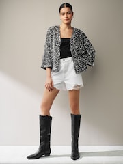 Silver Sequin Jacket - Image 2 of 6