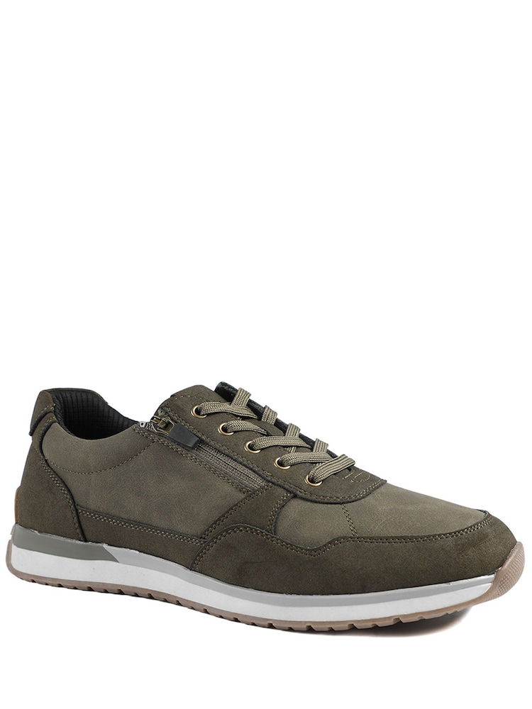 Pavers Lace Up with Grip Sole Trainers - 圖片 1/5