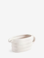Natural Scandi Speckle Gravy Boat - Image 5 of 6
