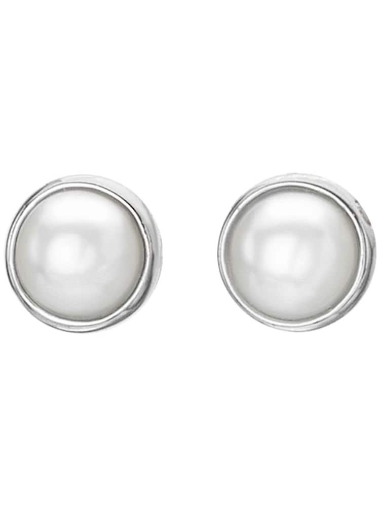 Hot Diamonds Silver Tone Amulets Pearl Earrings - Image 2 of 3