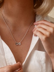 Hot Diamonds Silver Plated Amulet Pendant Necklace - Image 3 of 3