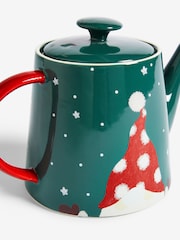 Green Christmas Gonk Tea Pot - Image 5 of 5