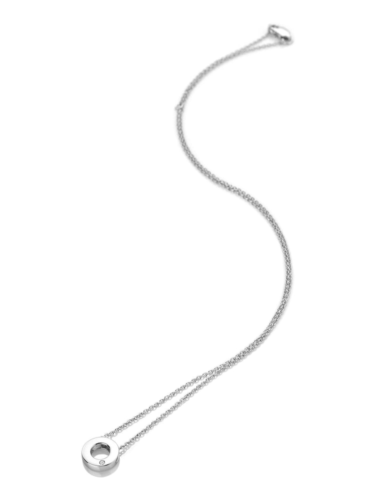 Hot Diamonds Silver Plated Amulet Pendant Necklace - Image 2 of 3