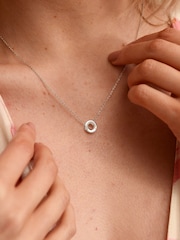 Hot Diamonds Silver Plated Amulet Pendant Necklace - Image 3 of 3