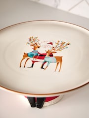 Red Santa Cake Stand - Image 3 of 6