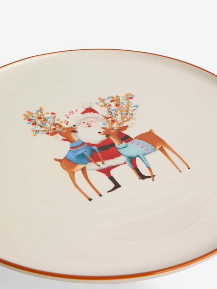 Red Santa Cake Stand - Image 6 of 6