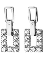 Hot Diamonds Silver Tone Echo Drop Earrings - Image 1 of 3