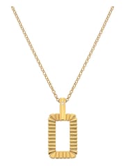 Hot Diamonds Gold Tone X JJ Radiant Pendant - Image 1 of 3