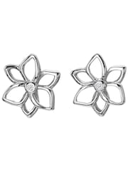 Hot Diamonds Silver Diamond Amulet Stud Earrings - Image 1 of 3